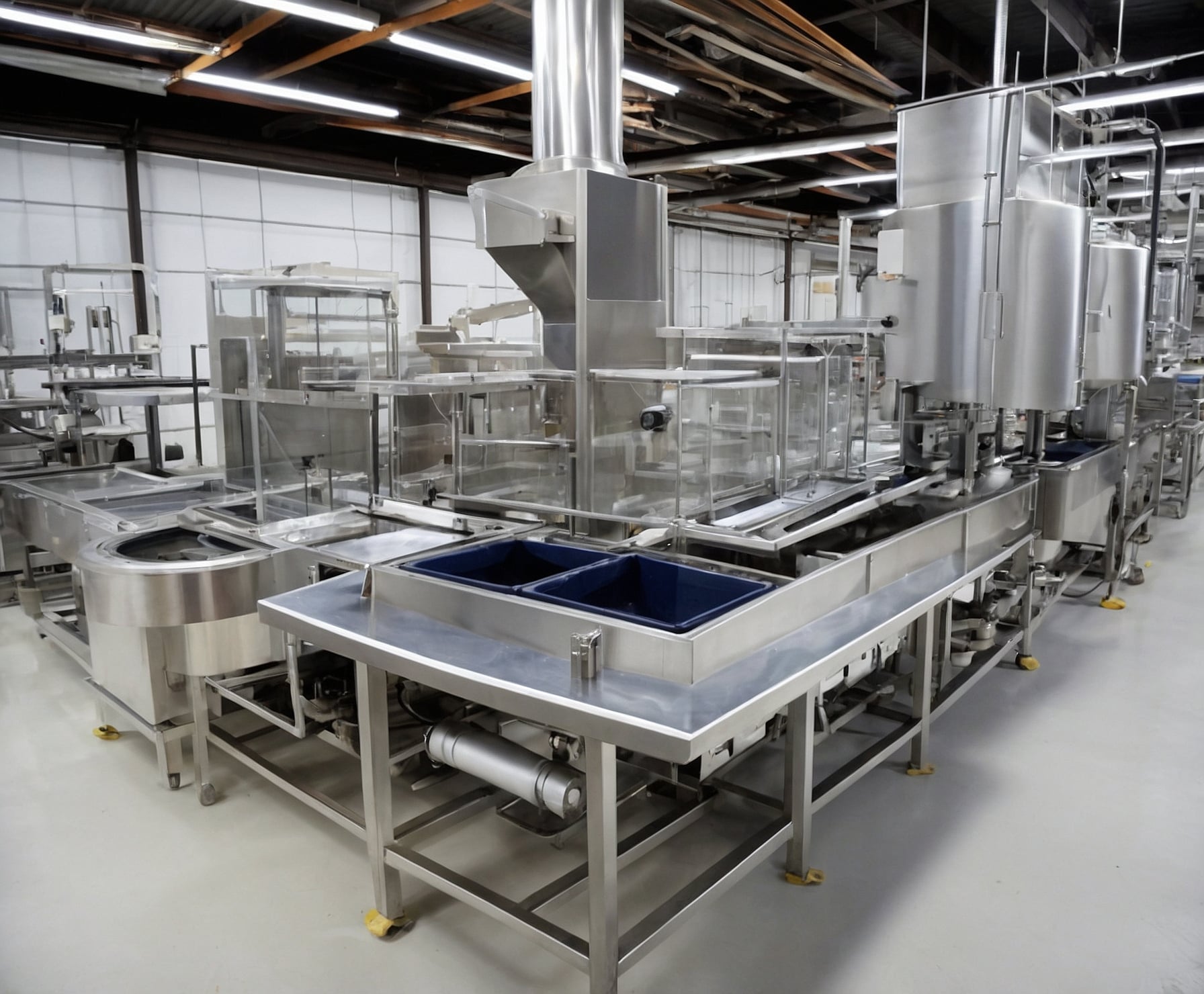 Máquina llenadora automática de alimentos líquidos.